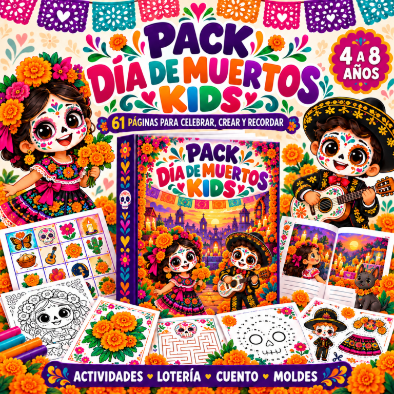 Pack Día de Muertos Kids